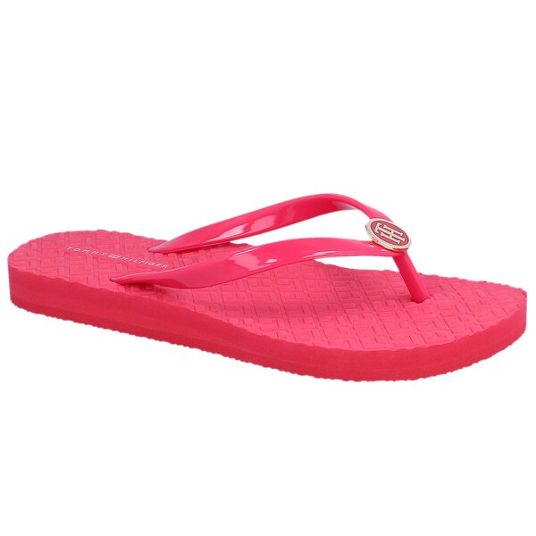 Damskie klapki TOMMY HILFIGER M1285ONICA 33R fw56820726660 kolor różowy