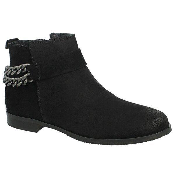Damskie buty za kostkę TOMMY HILFIGER GENNY 5B en56819820990 kolor czarny