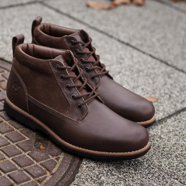 Męskie buty za kostkę TIMBERLAND CHUKKA a121b kolor brązowy
