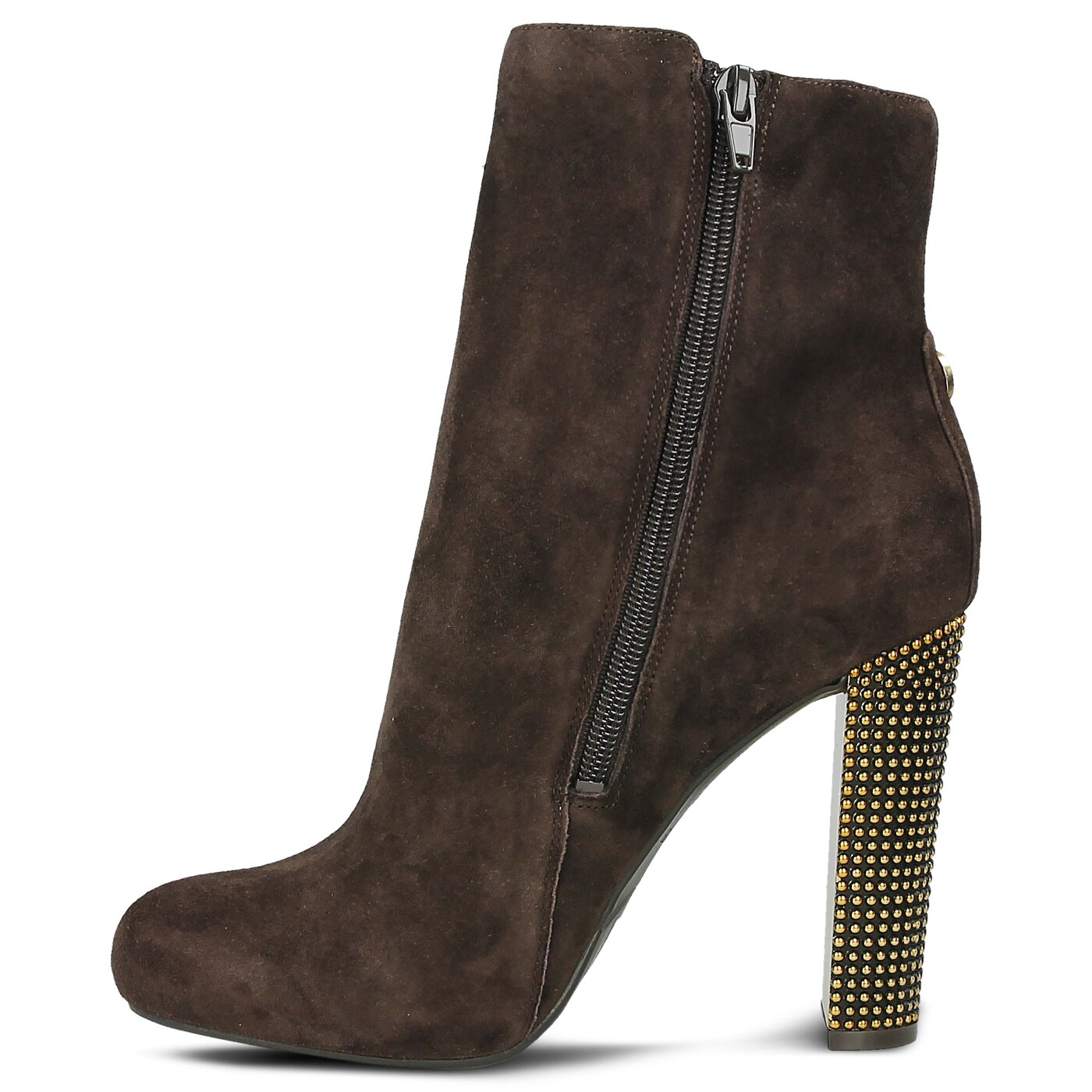 Damskie botki / sztyblety GUESS DODIE fldod3sue10brown kolor brązowy