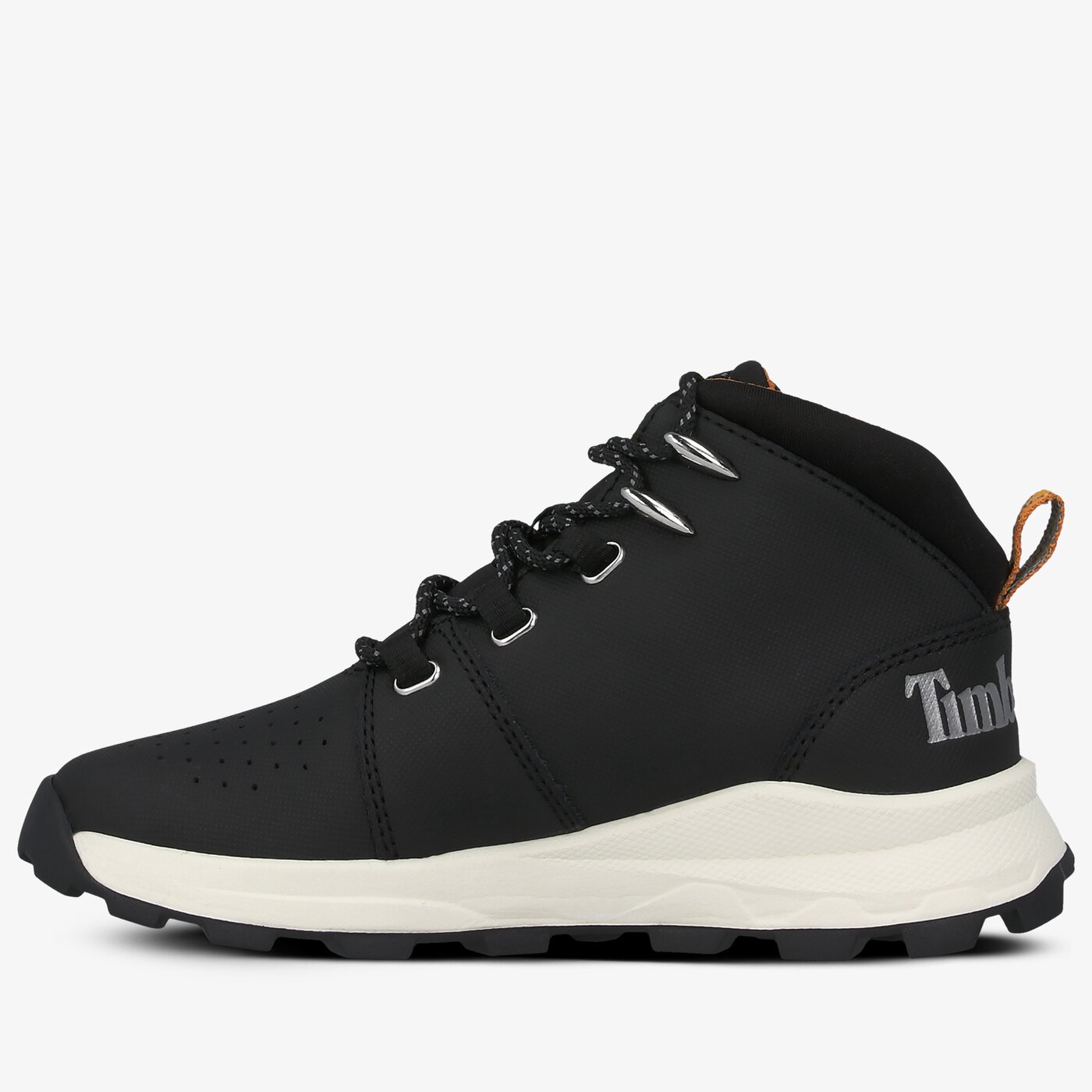 Dziecięce buty outdoor / trekkingowe TIMBERLAND BROOKLYN CITY MID tb0a426p0011 kolor czarny