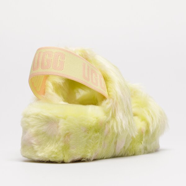 Damskie sandały UGG OH YEAH SPOTS 1118165-pollen kolor żółty
