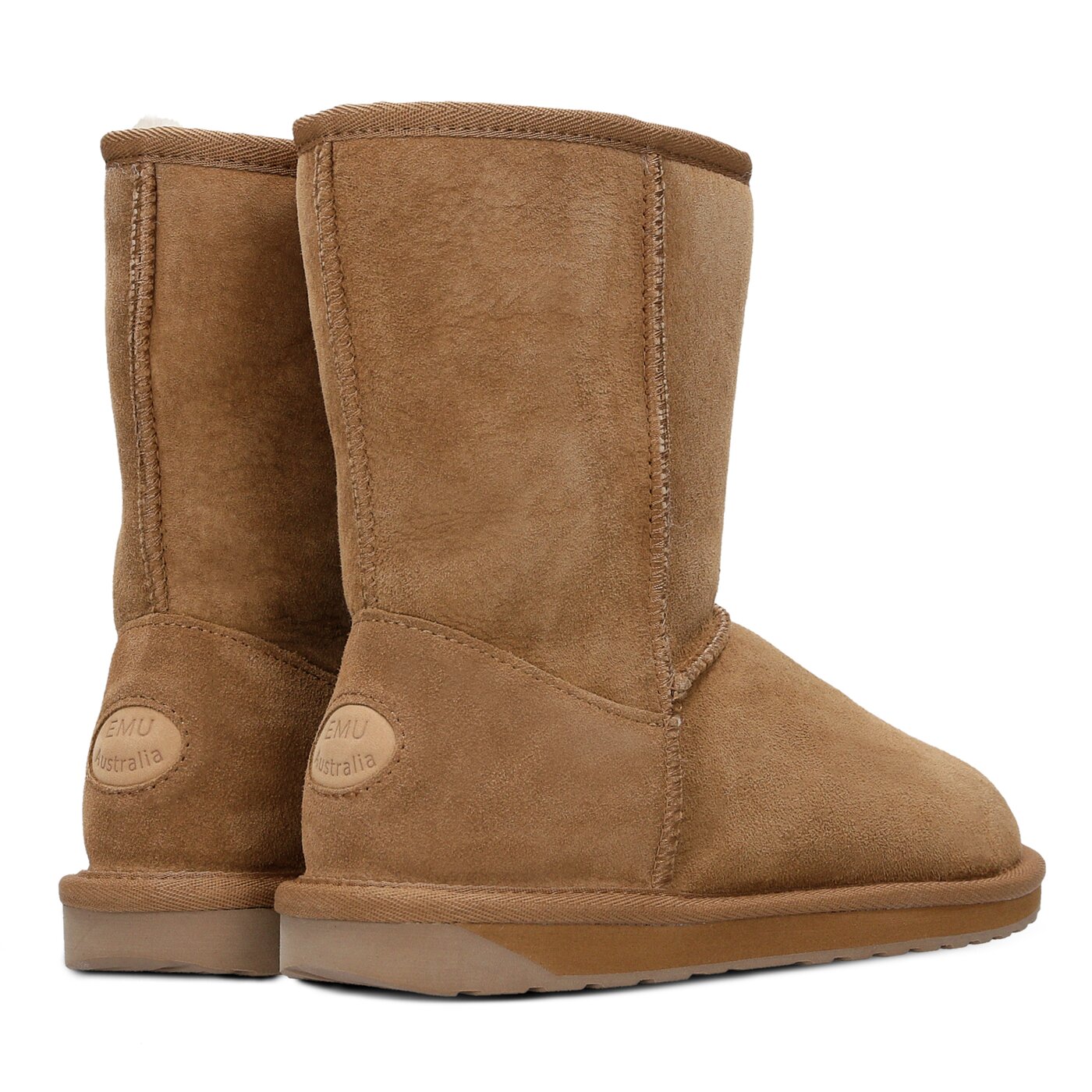 Damskie botki / sztyblety EMU STINGER LO CHESTNUT w10002chestnut kolor brązowy