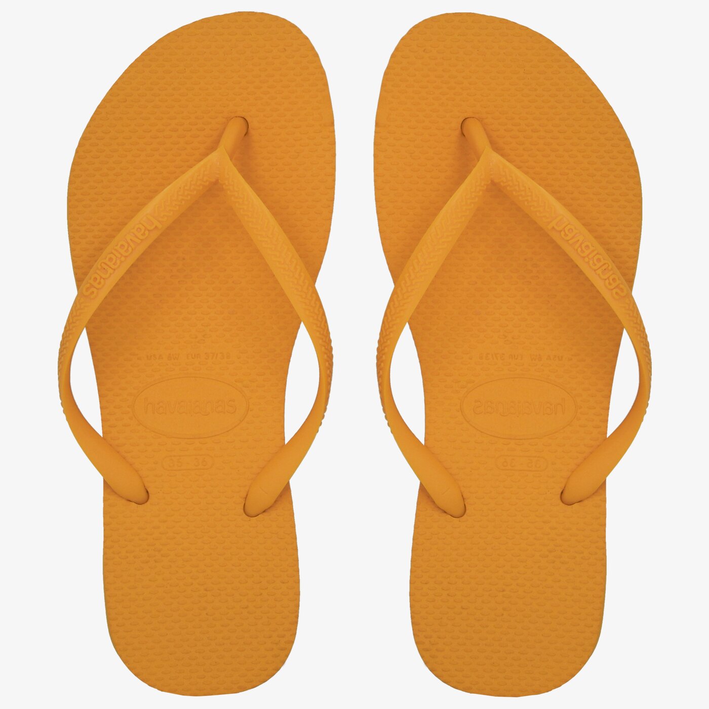 Damskie klapki HAVAIANAS SLIM 40000301652 kolor żółty