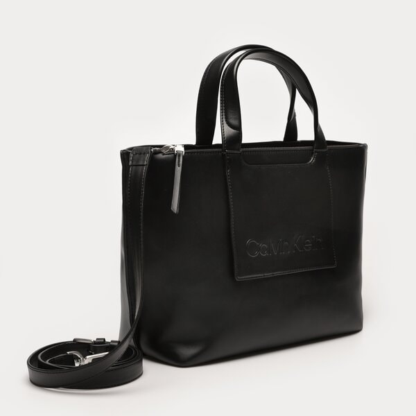 Damska torebka CALVIN KLEIN TOREBKA CK SET TOTE MEDIUM k60k611077bax kolor czarny