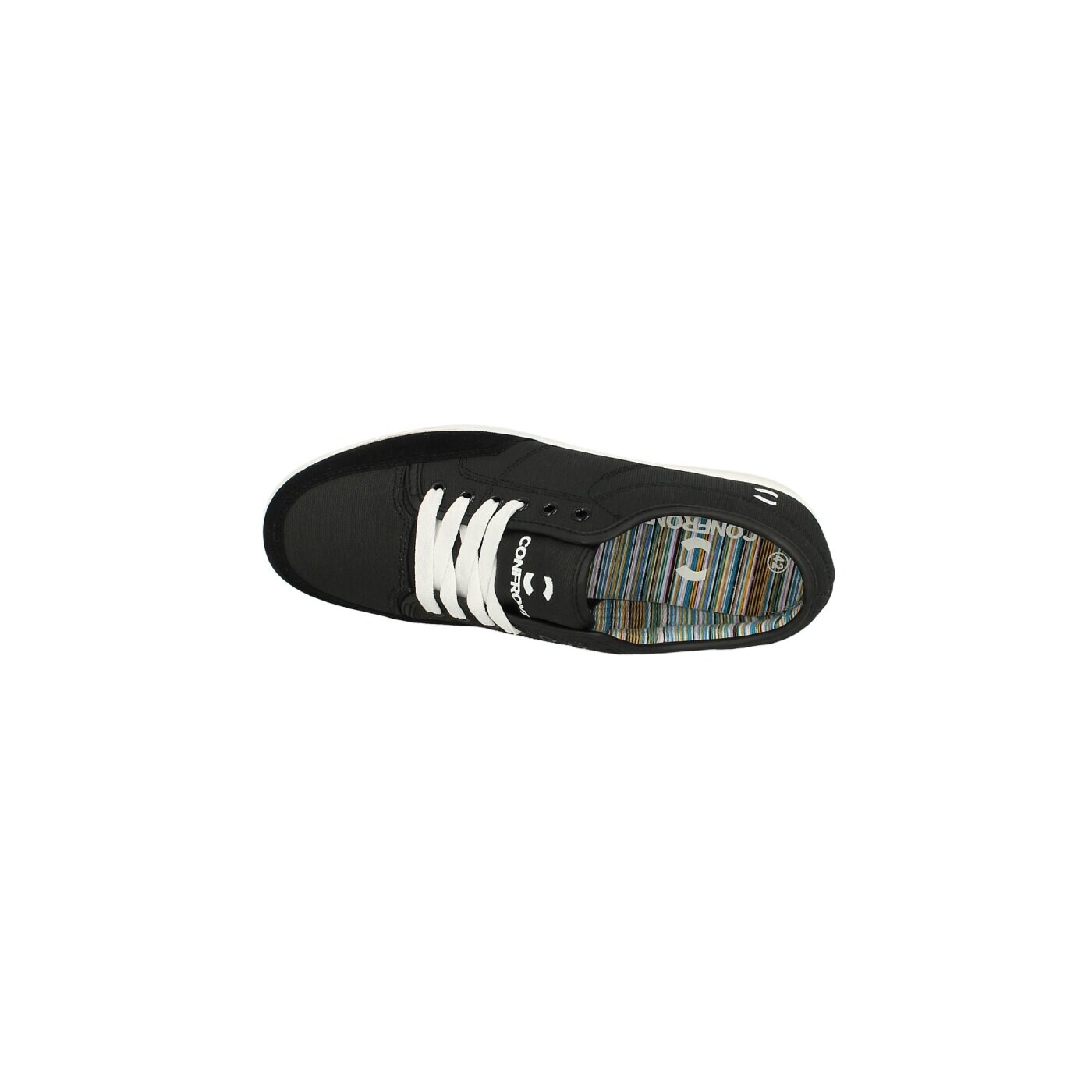 Męskie sneakersy (buty) CONFRONT DIEGO cfl114003 kolor czarny