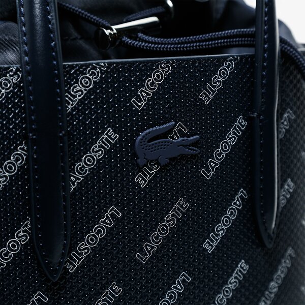 Damska torebka LACOSTE TOREBKA TOP HANDLE BAG nf3224apf91 kolor granatowy