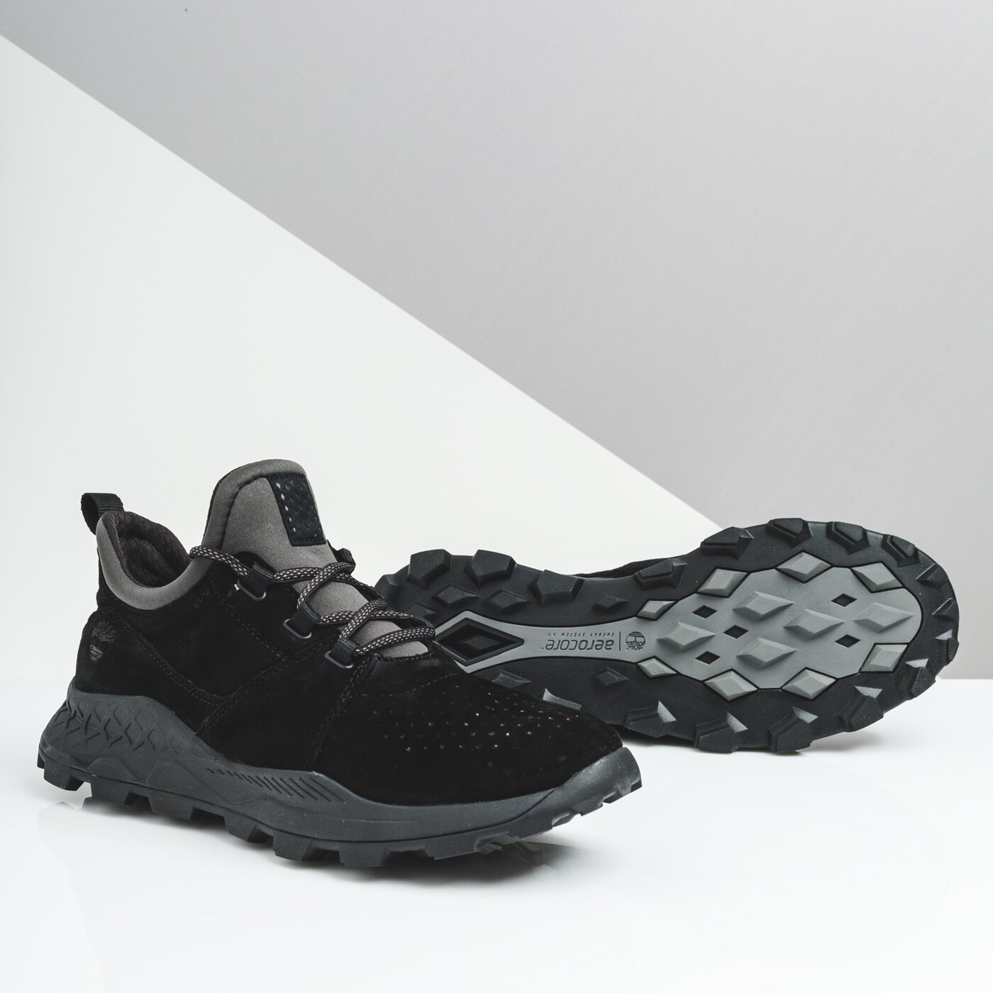 Męskie sneakersy (buty) TIMBERLAND BROOKLYN LACE OXFORD tb0a1w9b0151 kolor czarny