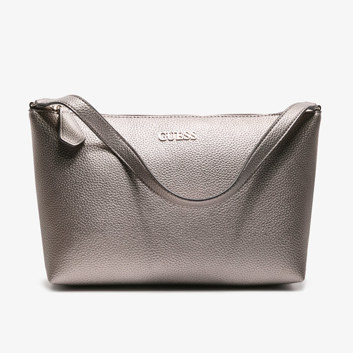 Damska torebka GUESS TOREBKA UPTOWN CHIC BARCELONA TOTE hwmg7301230pew kolor srebrny