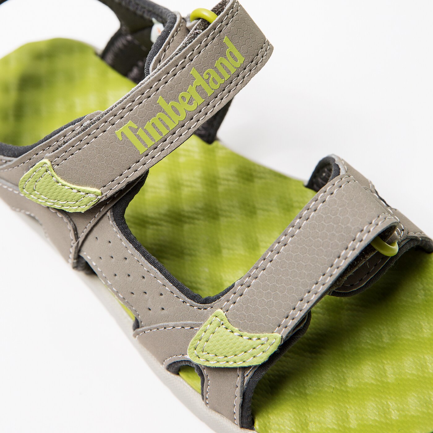 Dziecięce sandały / klapki TIMBERLAND PERKINS ROW 2-STRAP tb0a1nk61101 kolor szary