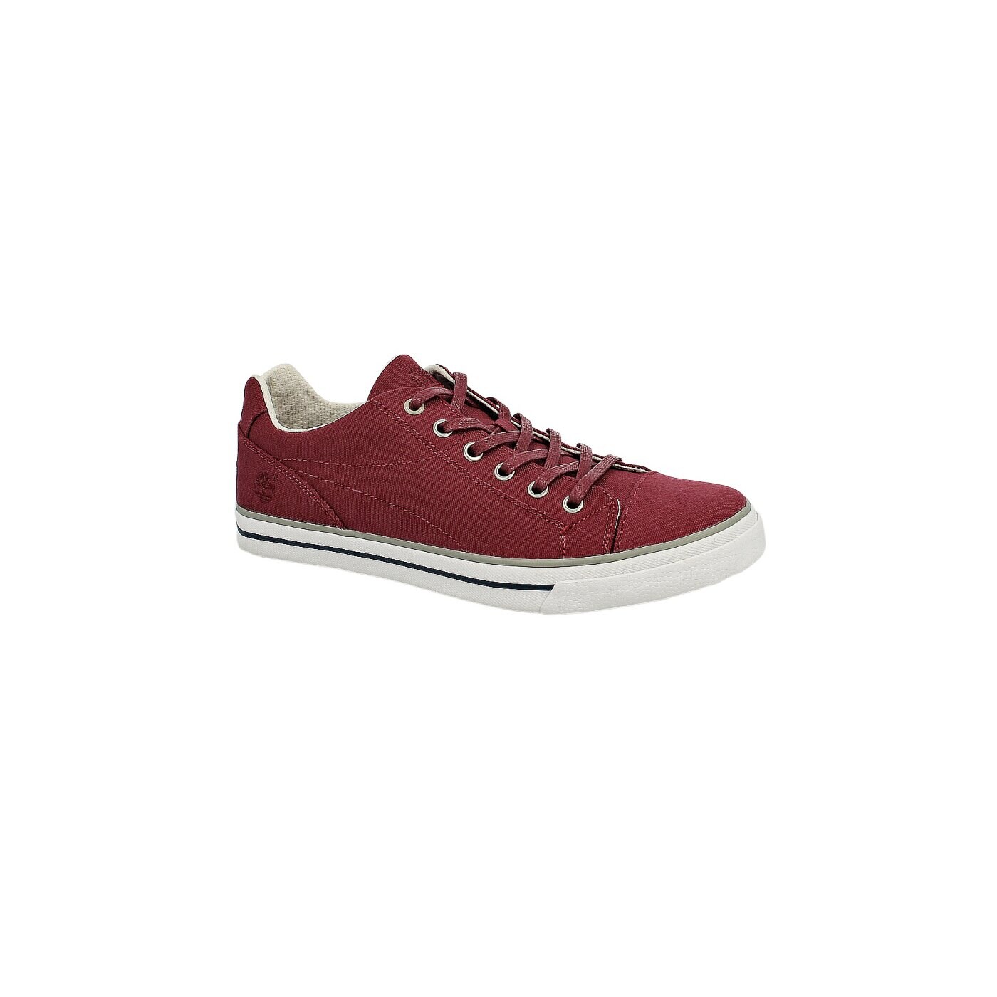 Męskie trampki TIMBERLAND CANVAS CAP TOE OX 5306a kolor bordowy