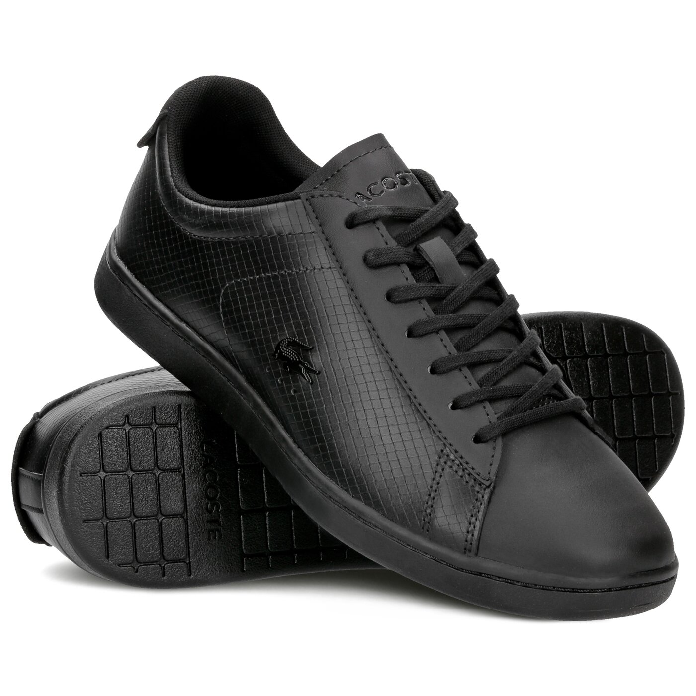 Męskie sneakersy (buty) LACOSTE CARNABY EVO 318 7 736spm0012024 kolor czarny