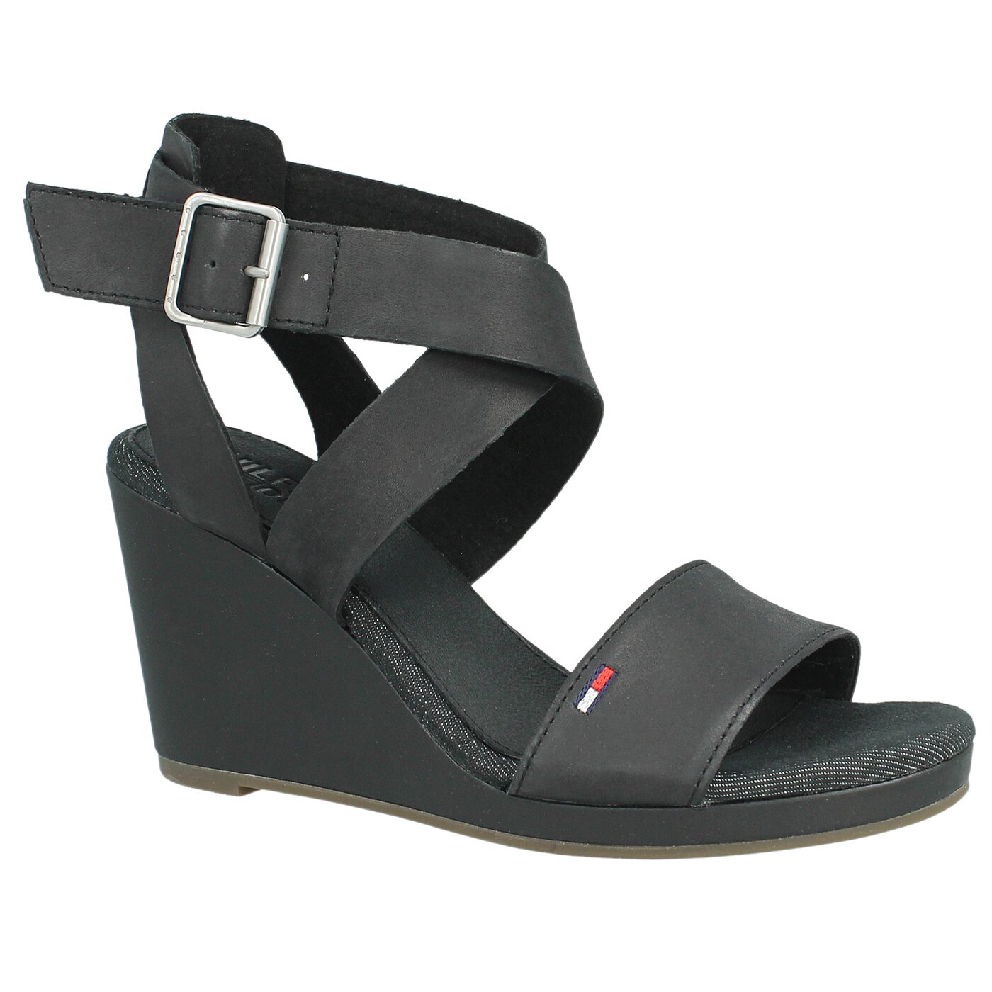 Damskie sandały TOMMY HILFIGER L1385ALA 7A en56820951990 kolor czarny