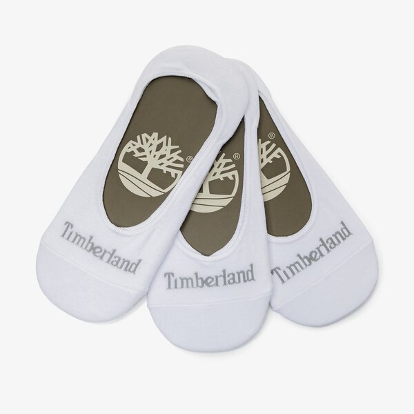 Damskie skarpetki TIMBERLAND SKARPETY 3PP BASIC LOW LINER tb0a1eb21001 kolor biały