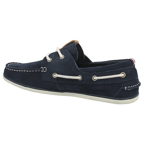 Męskie mokasyny TOMMY HILFIGER MILES 1B -1 em56818567408 kolor granatowy