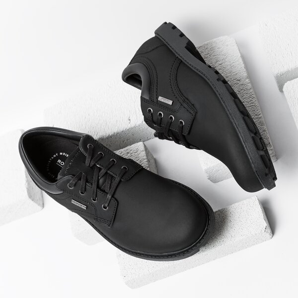 Męskie buty za kostkę ROCKPORT SS PLAIN TOE OX a13716 kolor czarny