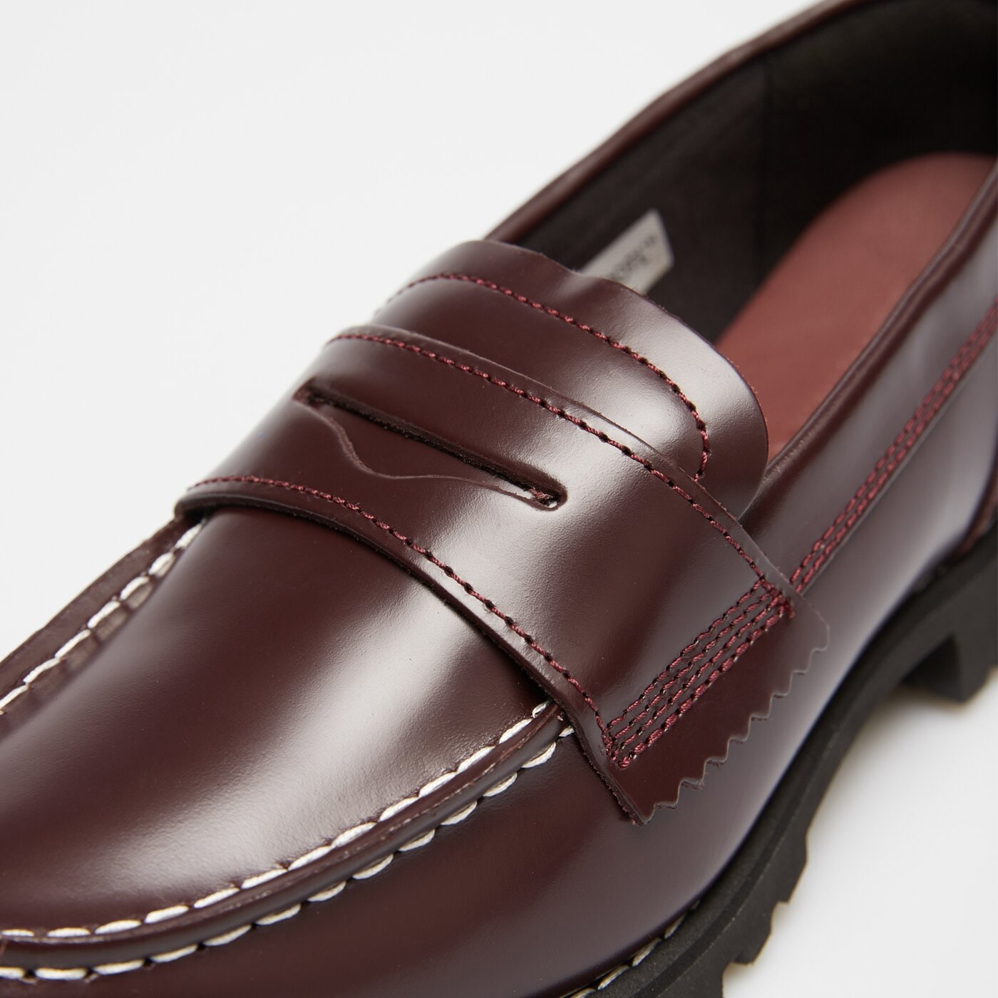 Damskie mokasyny i półbuty TIMBERLAND NOREEN LITE LOAFER SHOE tb0a441xeiw1 kolor bordowy