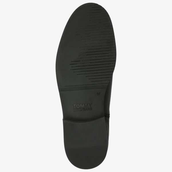 Damskie botki / sztyblety TOMMY HILFIGER PIN LOGO CHELSEA BOOT en0en00606990 kolor czarny