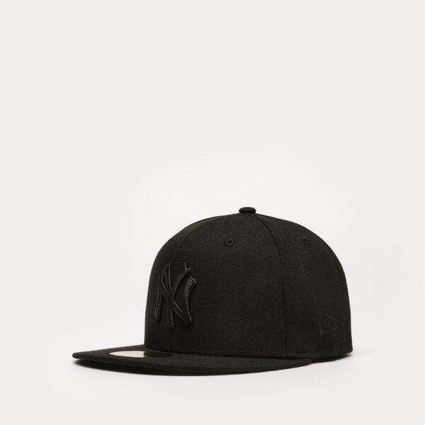 Damska czapka z daszkiem NEW ERA CZAPKA BLACK ON BLACK NY YANKEES 10000103 kolor czarny