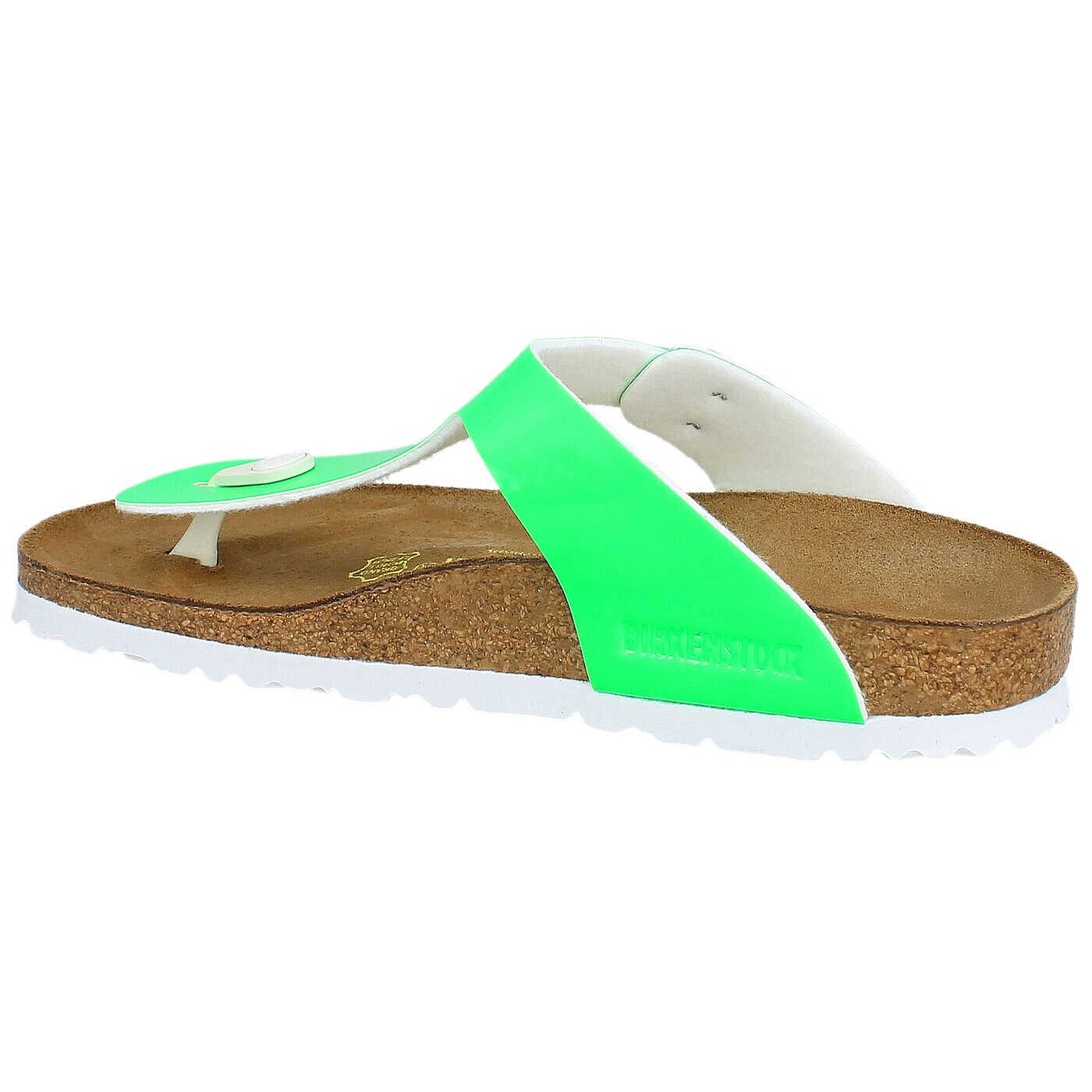 Damskie klapki BIRKENSTOCK GIZEH  847273 kolor zielony