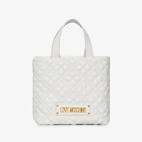 Damska torebka LOVE MOSCHINO TOREBKA QUILTED_BAG jc4312pp0fla0120 kolor biały