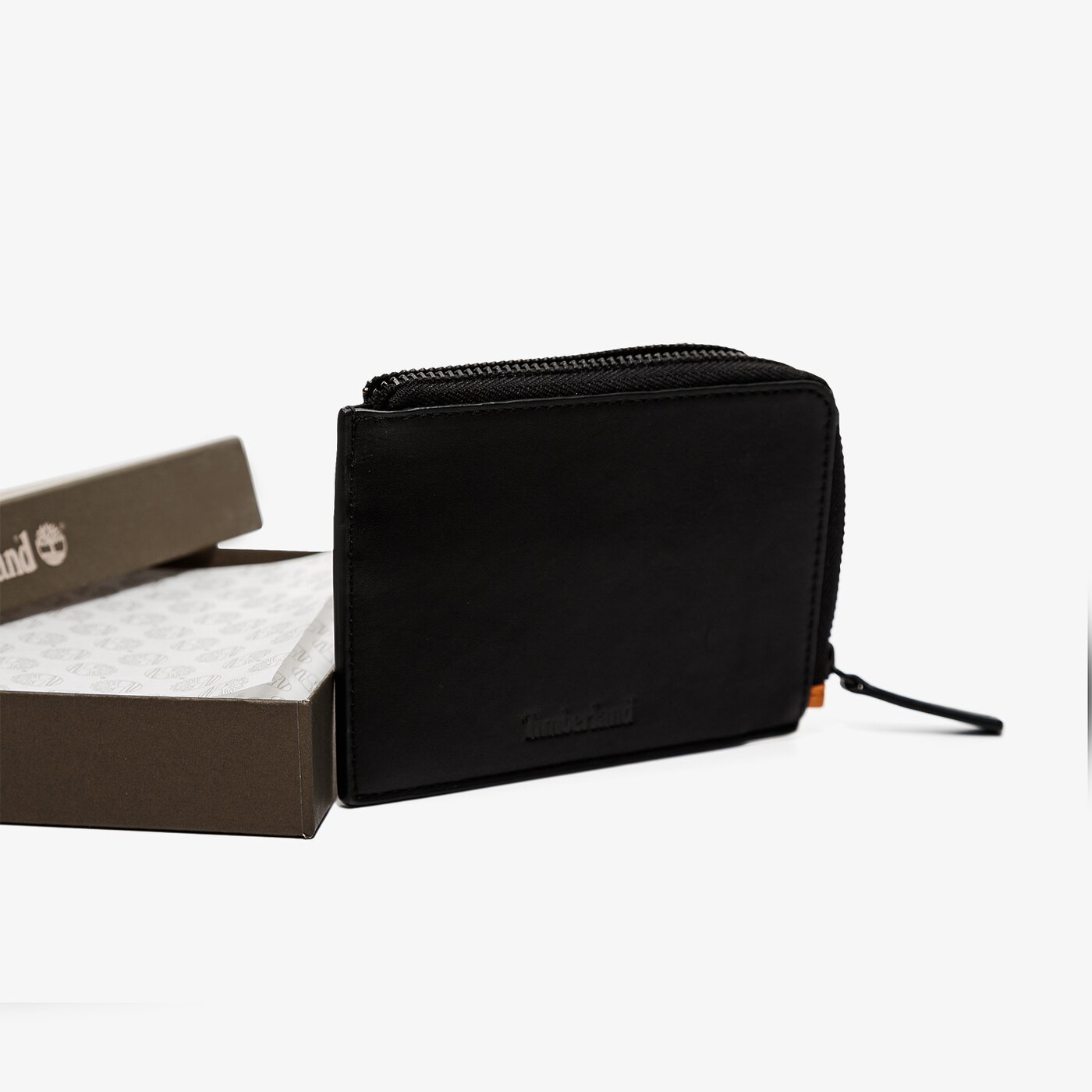 Damski portfel TIMBERLAND PORTFEL ZIPPED WALLET tb0a25350011 kolor czarny