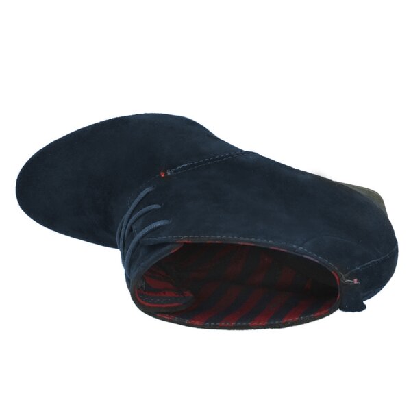Damskie buty za kostkę TOMMY HILFIGER BELLA 3  fw56815853403 kolor granatowy