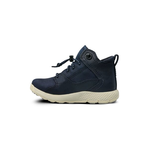 Dziecięce sneakersy (buty) TIMBERLAND FLYROAM LEATHER HIKER a1jae kolor granatowy