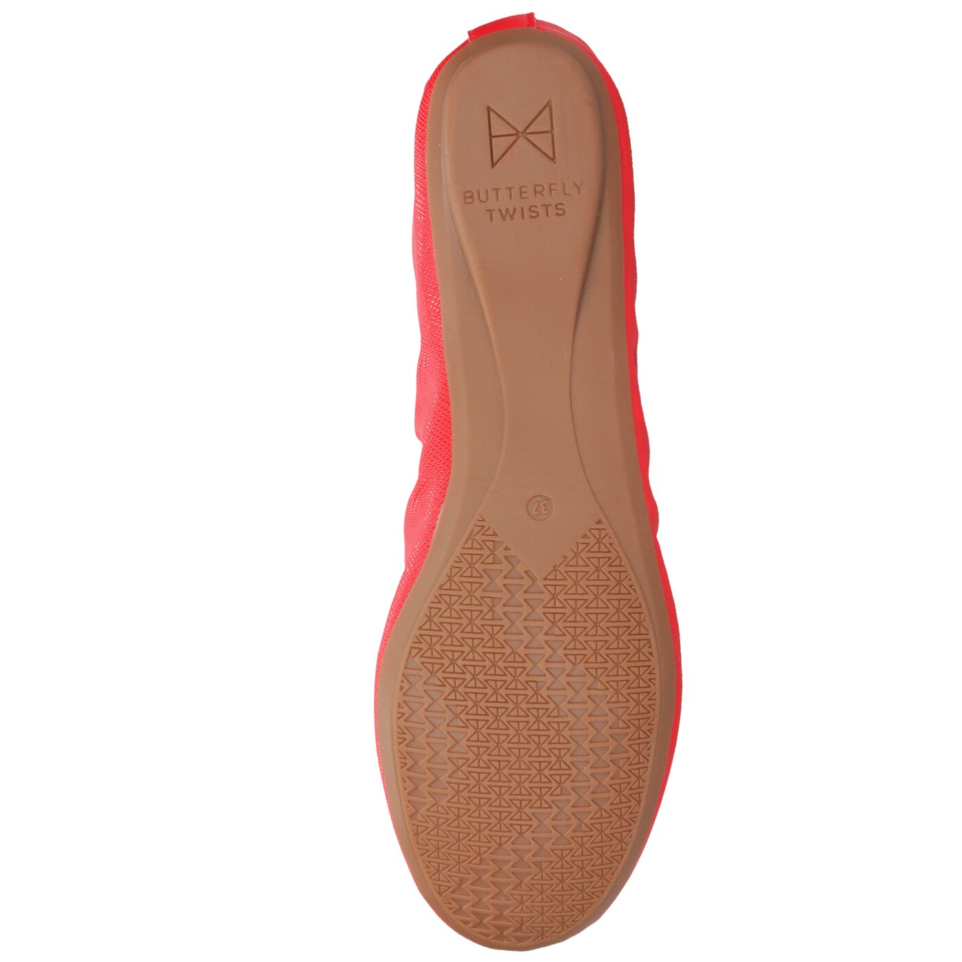 Damskie baleriny (buty) BUTTERFLY TWISTS CHLOE bt21038099 kolor czerwony