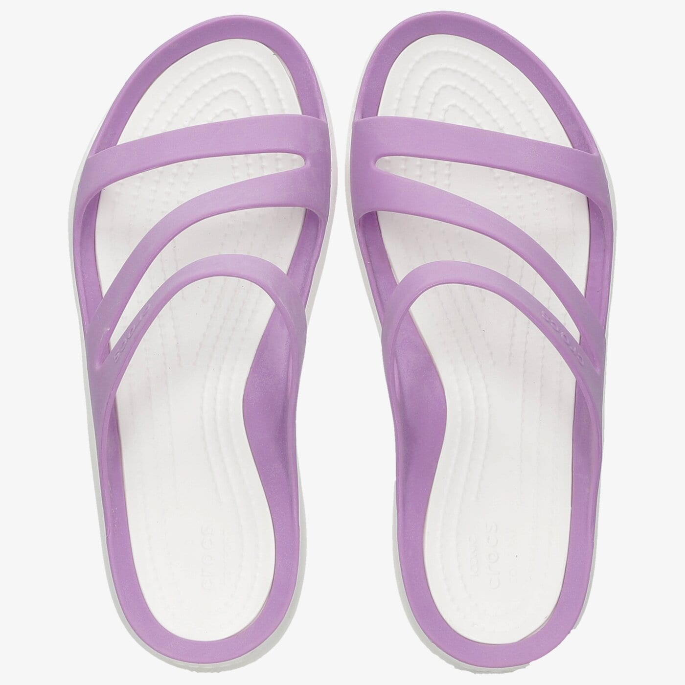 Damskie klapki CROCS SWIFTWATER SANDAL 2039985pr kolor fioletowy