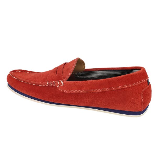 Męskie półbuty LACOSTE CHANLER 2  727srm1211047 kolor czerwony