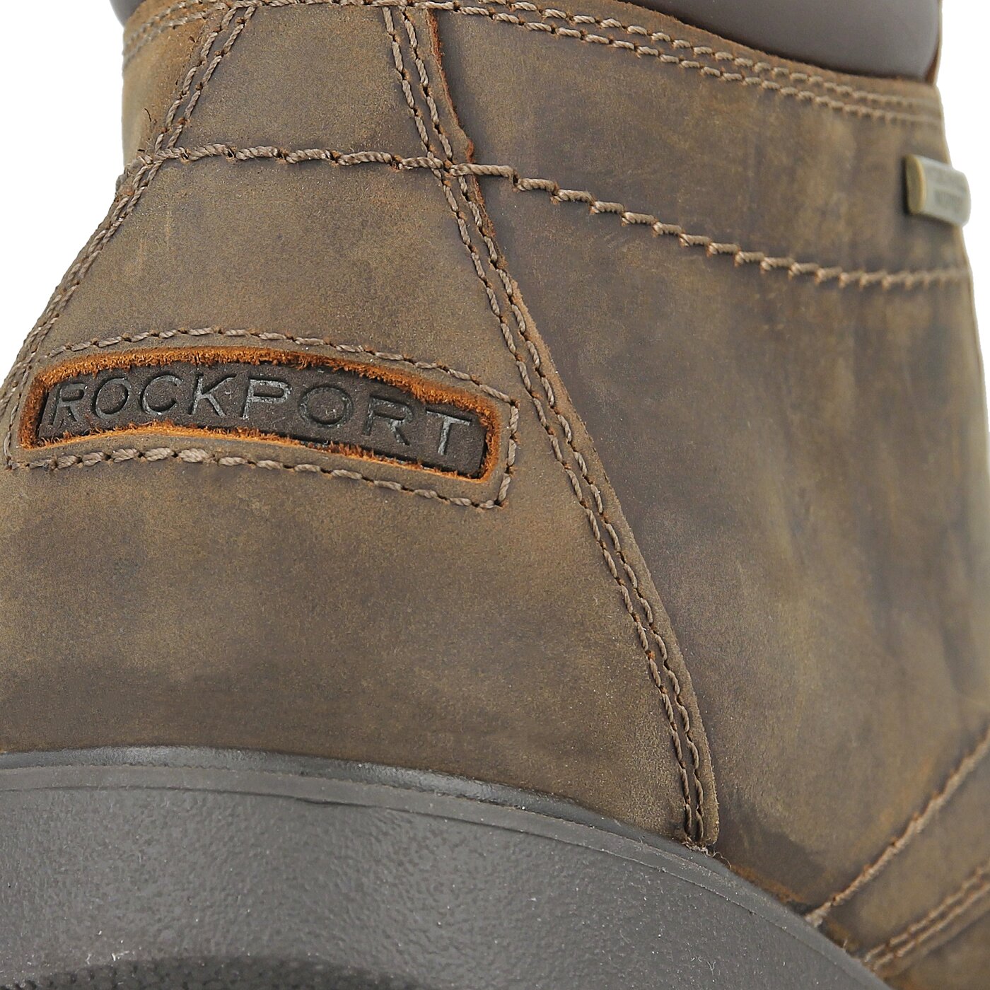 Męskie buty za kostkę ROCKPORT SS PLAIN TOE BOOT a13715 kolor brązowy