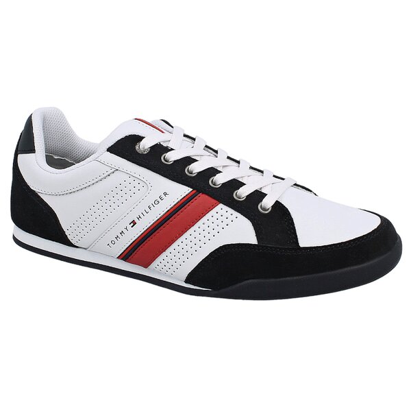 Męskie sneakersy (buty) TOMMY HILFIGER RILEY 1C fm56818999403 kolor biały