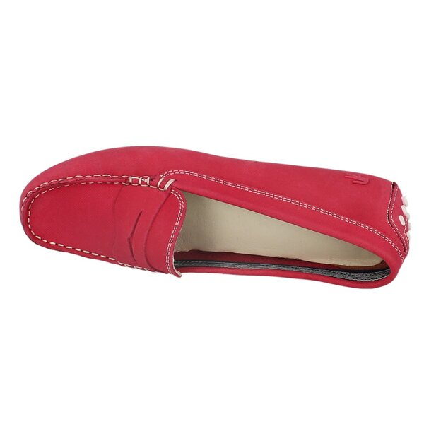 Damskie mokasyny i półbuty LACOSTE CONCOURS 5 727srw1216047 kolor czerwony