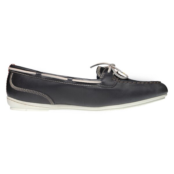 Damskie mokasyny i półbuty TIMBERLAND EK BELLE ISLAND LONG BOAT SHOE 24652 kolor czarny