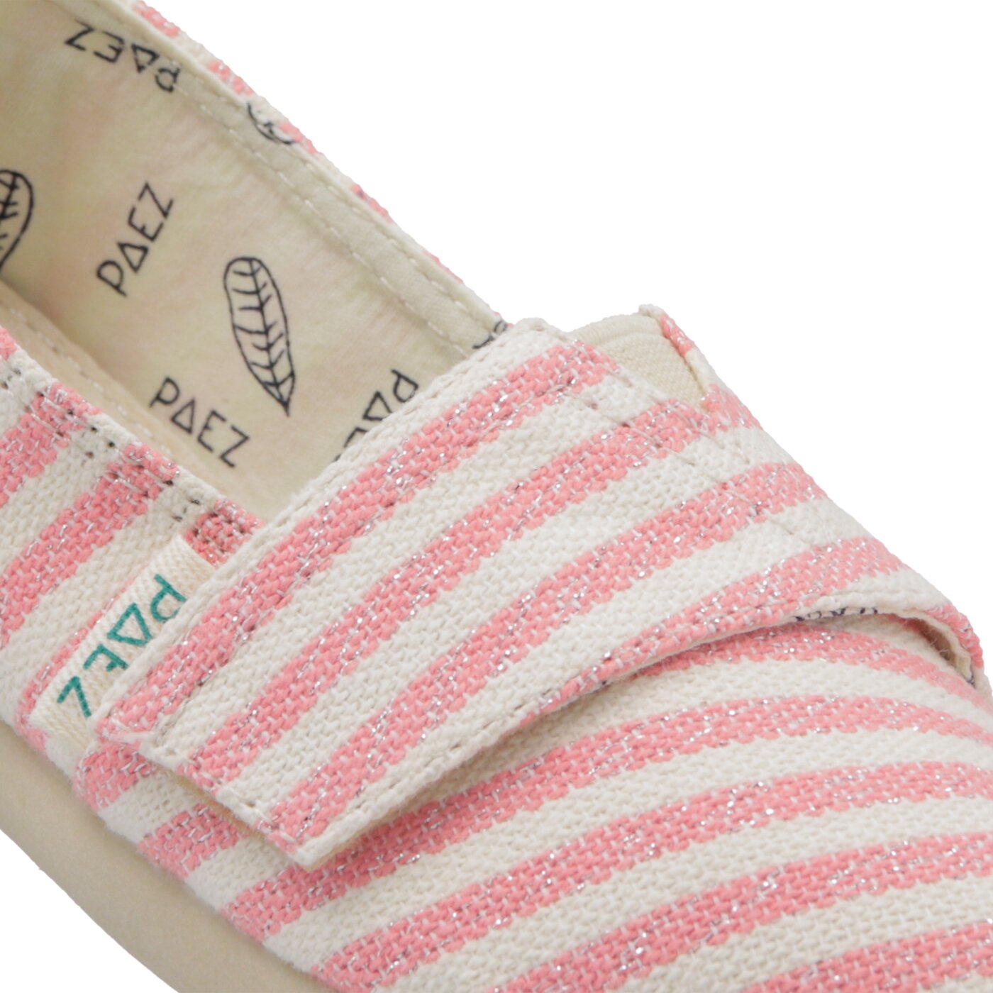 Dziecięce półbuty PAEZ ORIGINAL GUM CORAL LUREX 1930501k9802-520 kolor czerwony