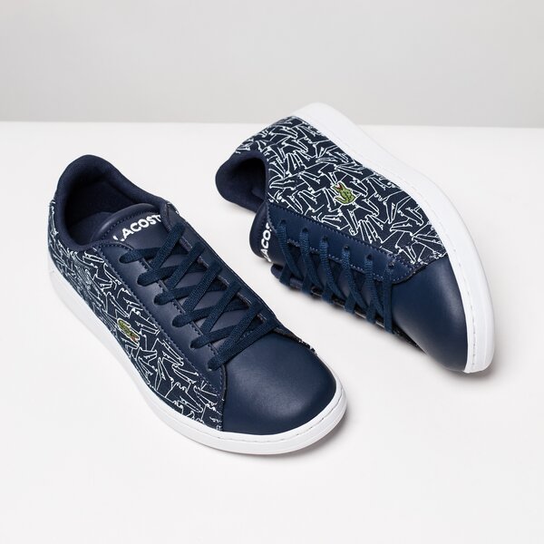 Dziecięce sneakersy (buty) LACOSTE CARNABY EVO 318 4 736spj0003092 kolor granatowy