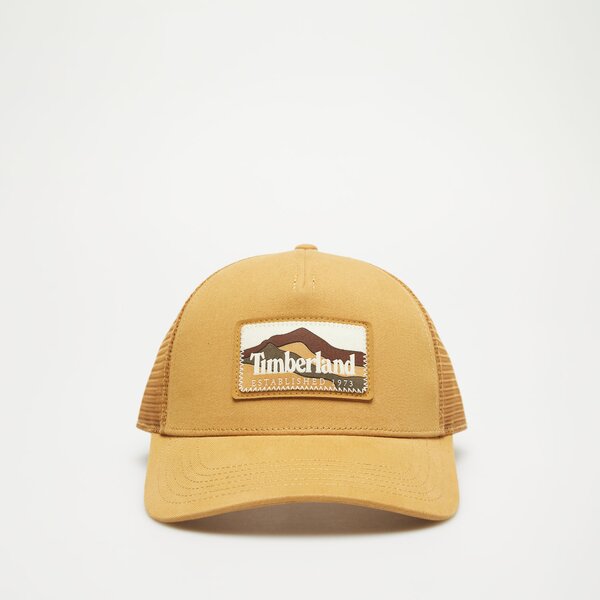 Damska czapka z daszkiem TIMBERLAND CZAPKA TRUCKER U MOUNTAIN CAP tb0a61x22311 kolor żółty