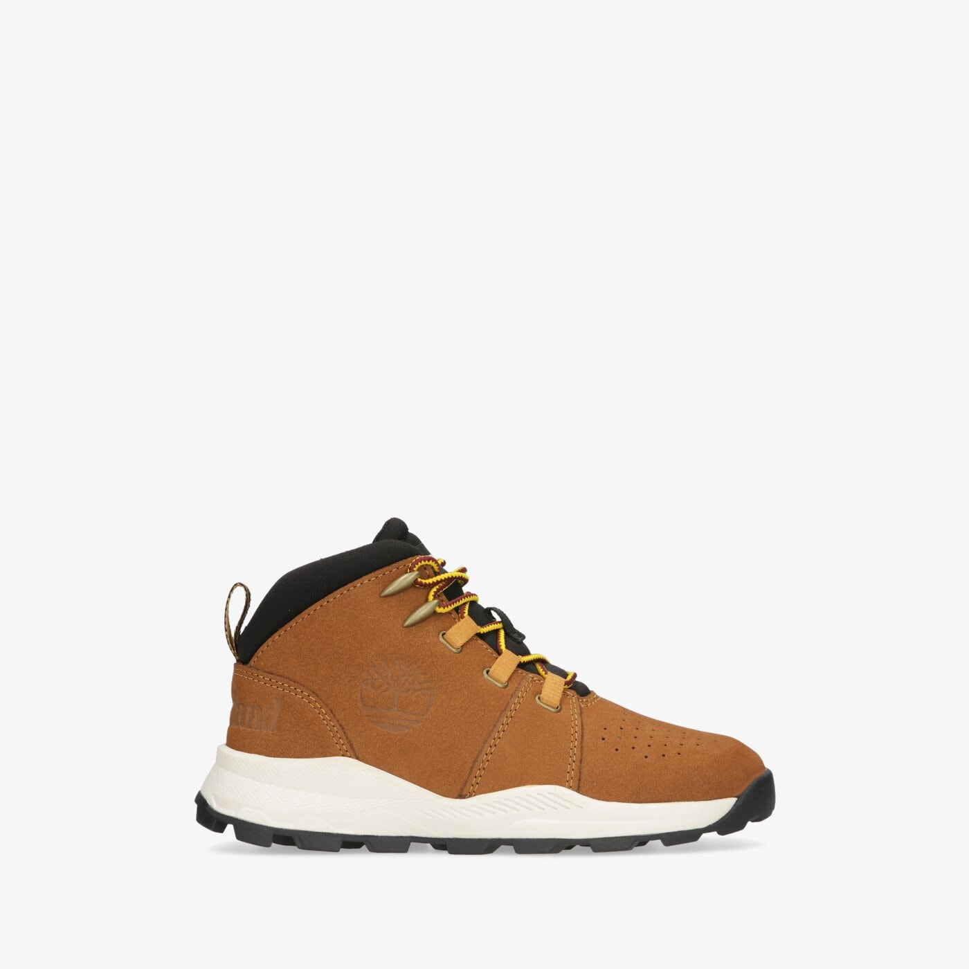 Dziecięce buty outdoor / trekkingowe TIMBERLAND BROOKLYN CITY MID tb0a28f82281 kolor żółty