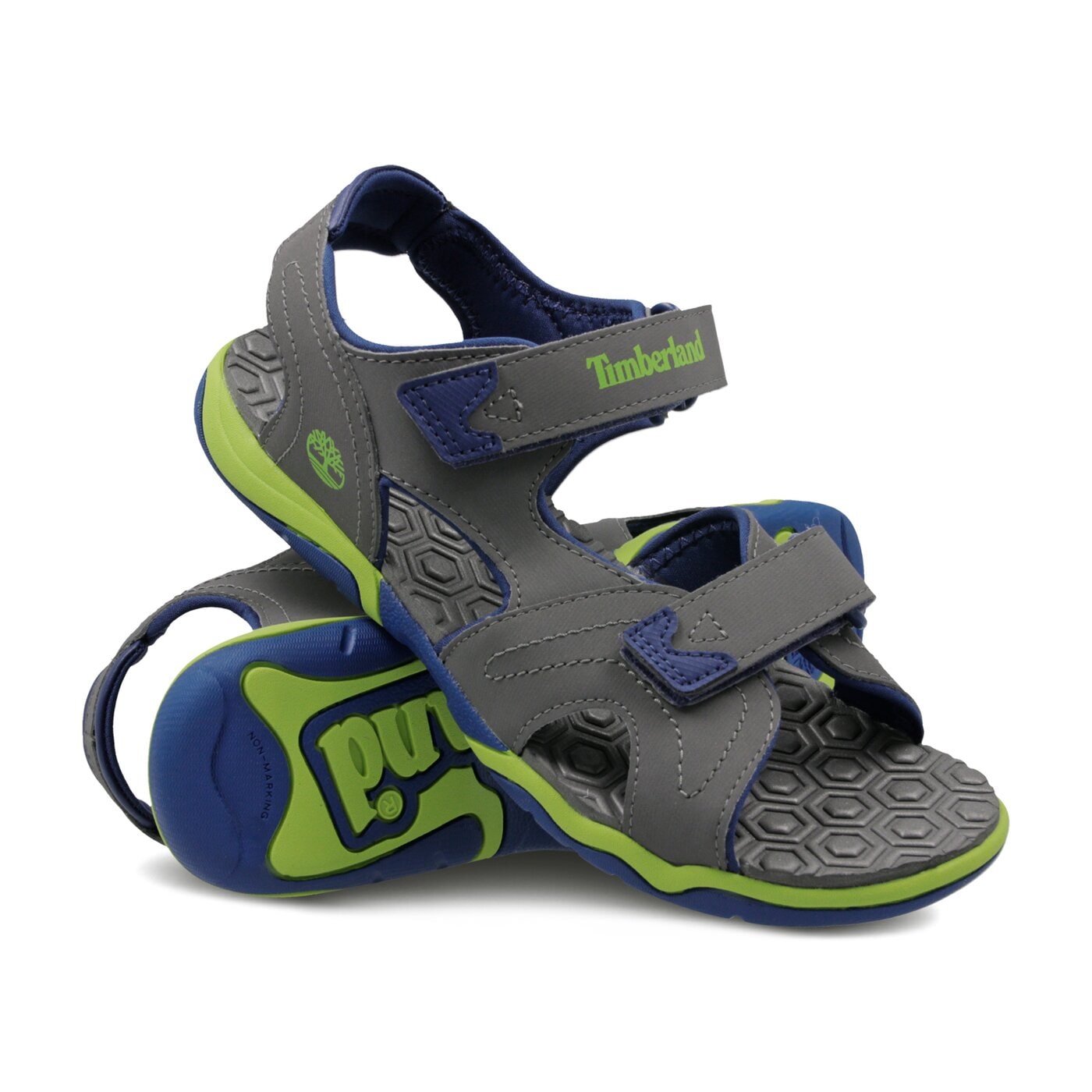 Dziecięce sandały / klapki TIMBERLAND ADVENTURE SEEKER 2 STRAP tb0a1ye10601 kolor szary