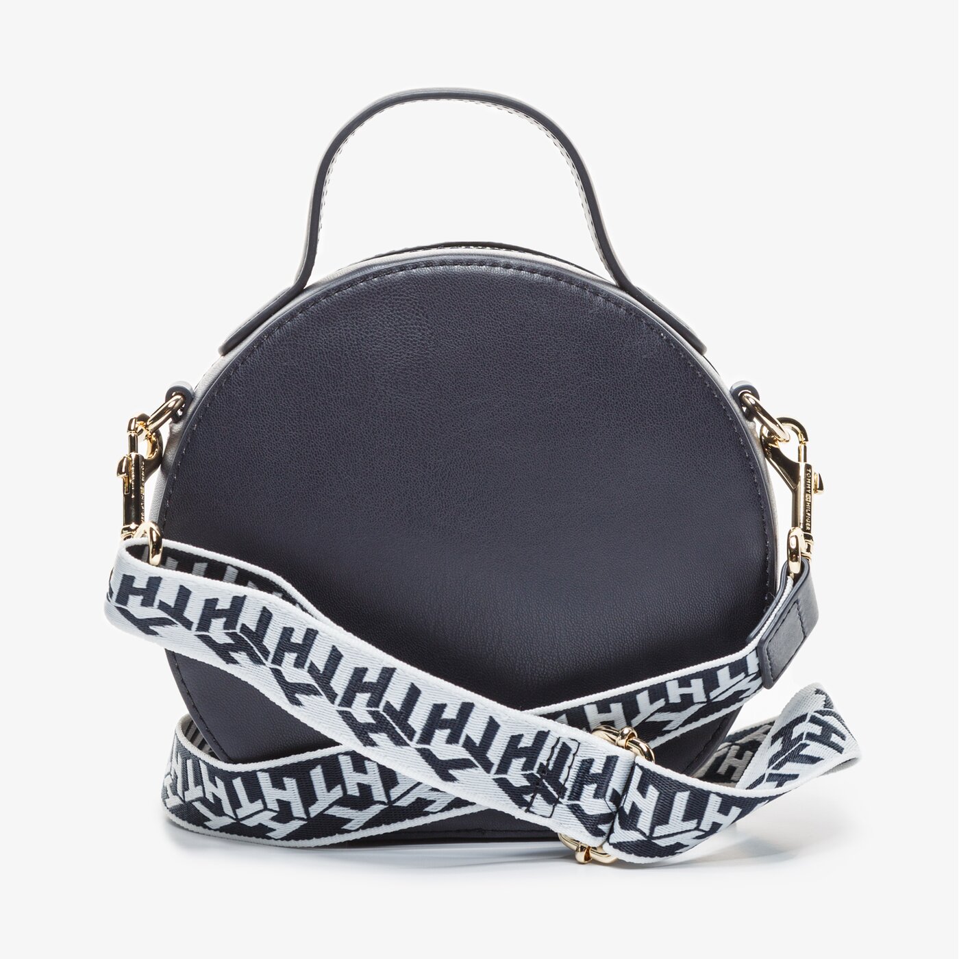 Damska torebka TOMMY HILFIGER TOREBKA ICONIC XOVER aw0aw07949cjm kolor granatowy