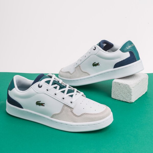 Dziecięce sneakersy (buty) LACOSTE MASTERS CUP 120 2 SUJ 739suj0010082 kolor biały