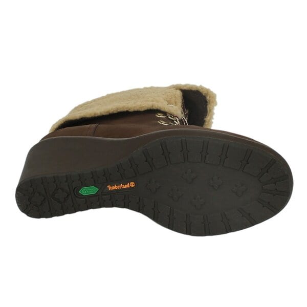 Damskie kozaki TIMBERLAND EK MERIDEN WARM LINED FOLD DOWN 8443r kolor brązowy