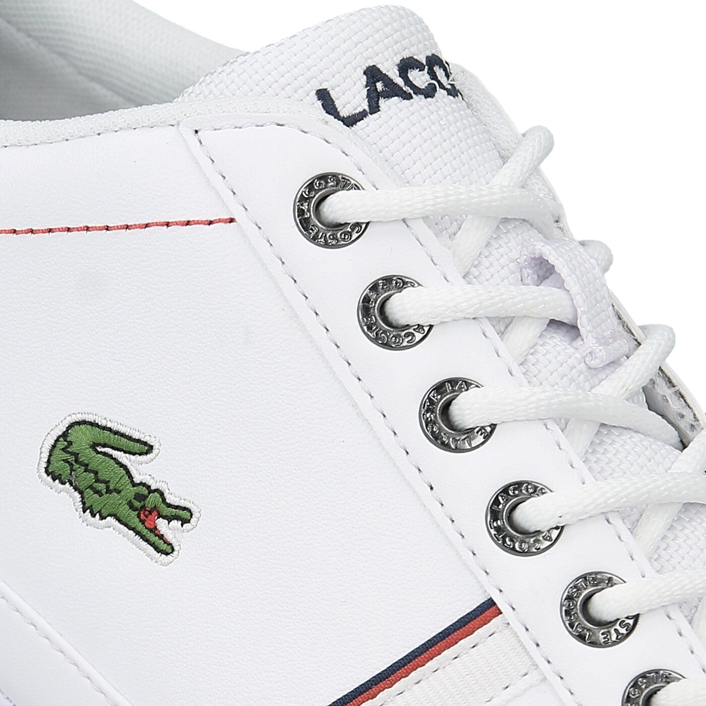 Męskie sneakersy (buty) LACOSTE MISANO SPORT 118 1 735cam0083042 kolor biały