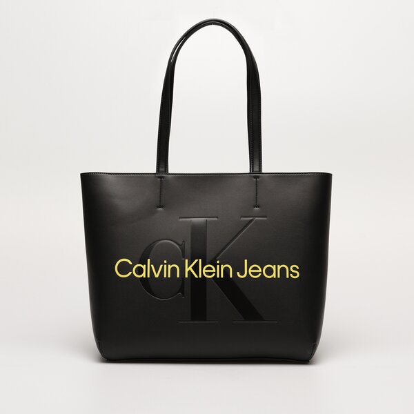 Damska torebka CALVIN KLEIN TOREBKA SCULPTED SHOPPER29 MONO k60k6102760gn kolor czarny