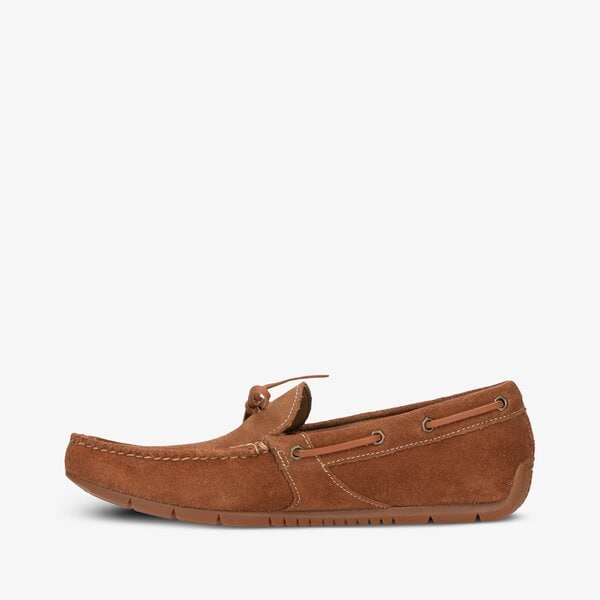 Męskie mokasyny TIMBERLAND LEMANS GENT DRIVR MOC BOAT tb0a245c2141 kolor brązowy