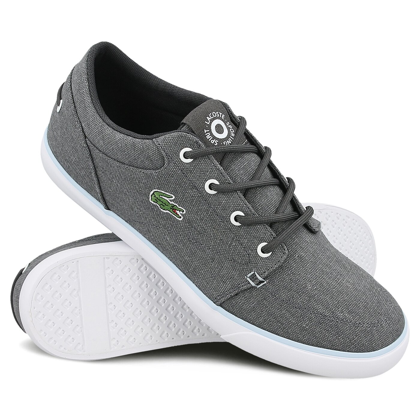 Męskie trampki LACOSTE BAYLISS 118 3 735cam0007435 kolor szary