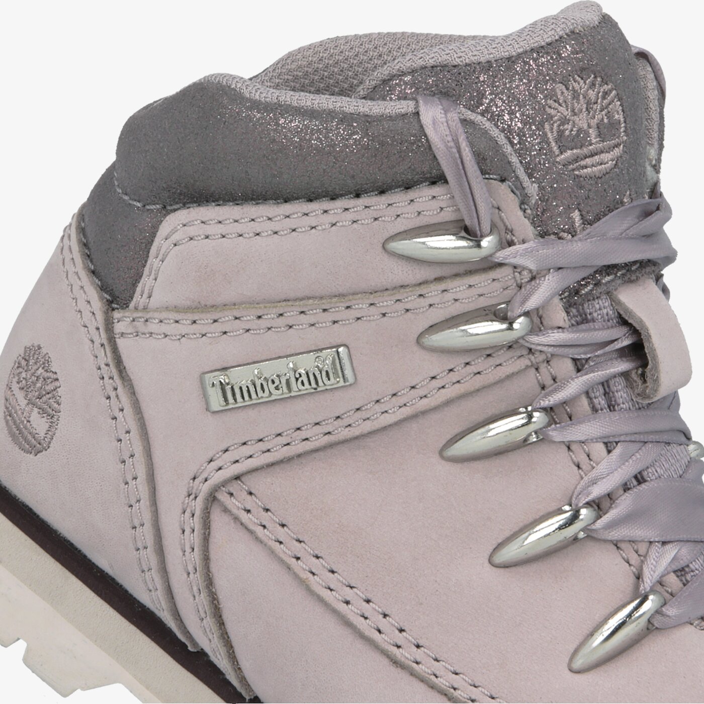 Dziecięce buty outdoor / trekkingowe TIMBERLAND EURO SPRINT  tb0a22aun991 kolor fioletowy