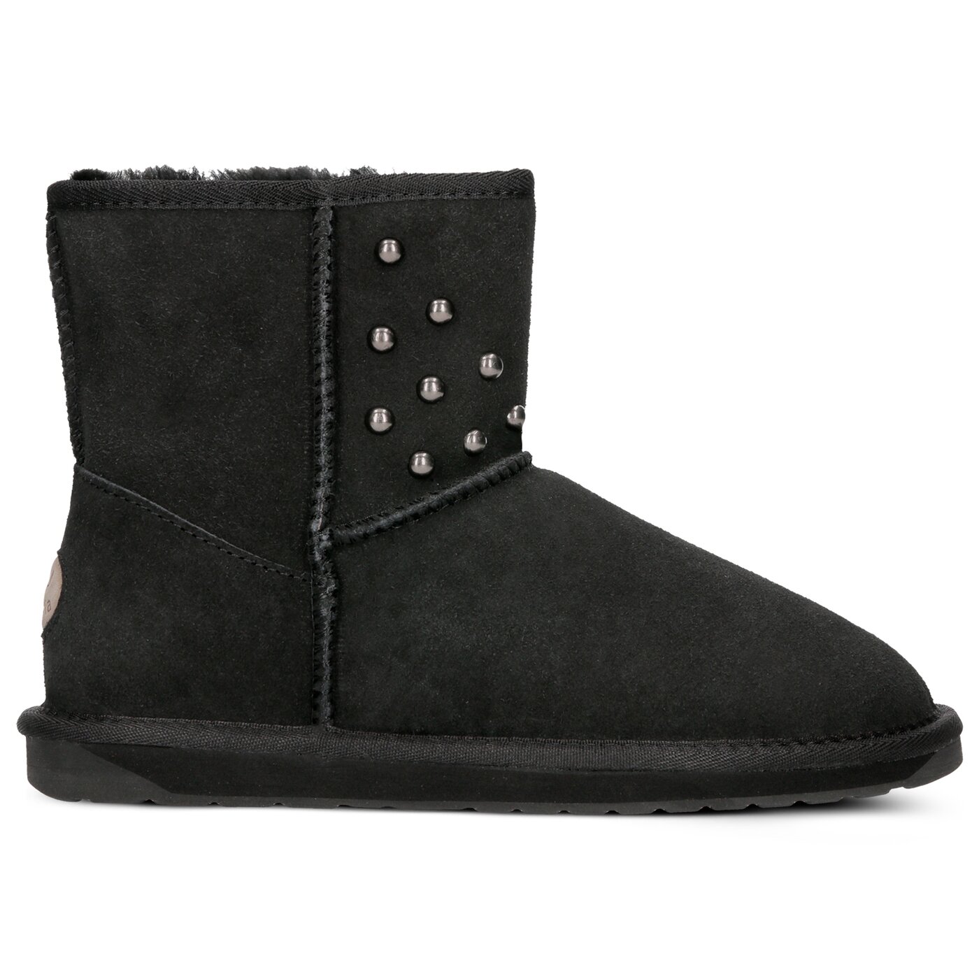 Damskie śniegowce EMU STINGER STUD MINI w11885black kolor czarny