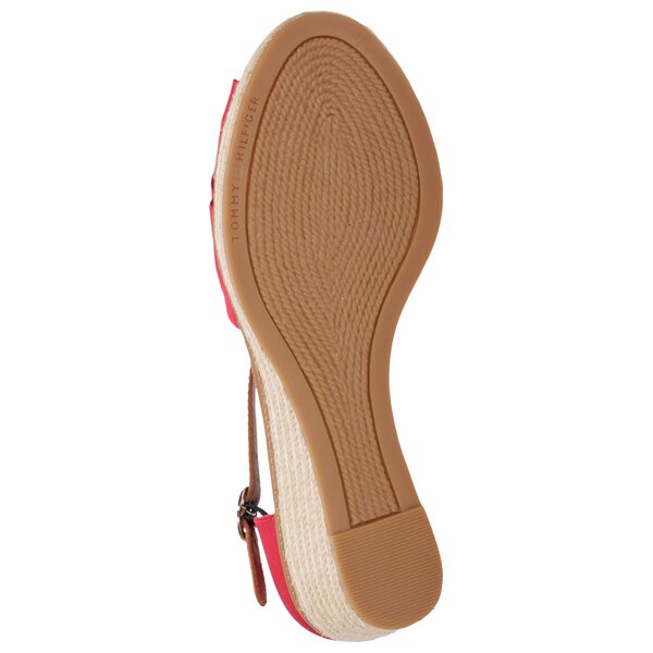 Damskie sandały TOMMY HILFIGER ELBA 40D ICONIC ELBA SANDAL fw0fw00906611 kolor czerwony